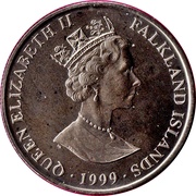 2 Pounds - Elizabeth II Sir Ernest Henry Shackleton obverse image