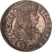 3 Kreuzers - Sylvius II Frederick obverse image