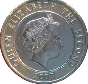 2 Pounds - Elizabeth II Wildlife obverse image