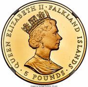 5 Pounds - Elizabeth II Royal Wedding obverse image