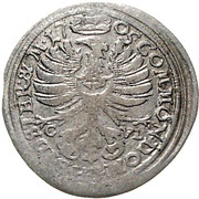 3 Kreuzers - Karl Friedrich von Bernstadt, Bohemia, 1705-1708 reverse image