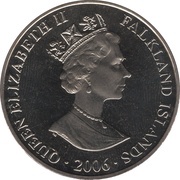 1 Crown - Elizabeth II Arctic and Antarctic - Ross Family obverse image