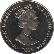 1 Crown - Elizabeth II Horatio Nelson obverse image