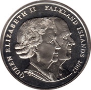 1 Crown - Elizabeth II Bridesmaids and Pageboys obverse image