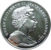 1 Crown - Elizabeth II Princess Diana; Silver Proof Issue obverse image