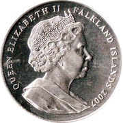 1 Crown - Elizabeth II Robert Baden-Powell; Silver Proof Issue obverse image