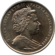 1 Crown - Elizabeth II RAF obverse image