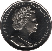 1 Crown - Elizabeth II Spitfire obverse image