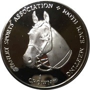 1 Crown - Elizabeth II Stanley Sports Association; Silver Proof Issue, United Kingdom, 2012 reverse image