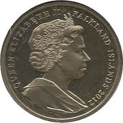 1 Crown - Elizabeth II Diamond Jubilee obverse image