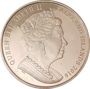 1 Crown - Elizabeth II 90th Birthday obverse image