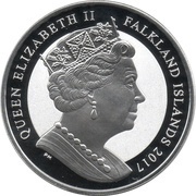 1 Crown - Elizabeth II Britannia obverse image