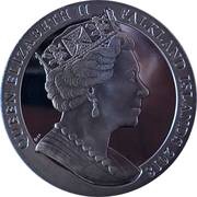 1 Crown - Elizabeth II Sapphire Coronation obverse image
