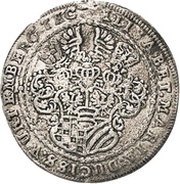 ¼ Thaler - Sylvius II Frederick Death obverse image