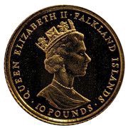 10 Pounds - Elizabeth II - Ship Desire obverse image
