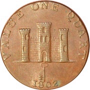 1 Quart Robert Keeling reverse image
