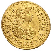 ¼ Ducat - Christian Ulrich von Bernstadt obverse image