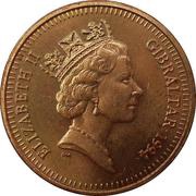 1 Penny - Elizabeth II Barbary Partridge; non-magnetic obverse image