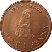1 Penny - Elizabeth II Occupation, United Kingdom, 2004 reverse image