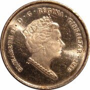 1 Penny - Elizabeth II New Calpe House obverse image