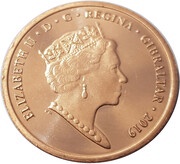 1 Penny - Elizabeth II 2019 Island Games obverse image