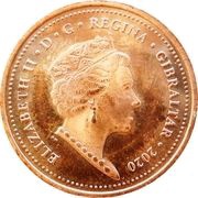 1 Penny - Elizabeth II Commonwealth Park obverse image