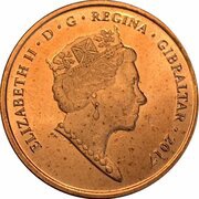 2 Pence - Elizabeth II 1967 Referendum Anniversary obverse image