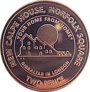 2 Pence - Elizabeth II New Calpe House, United Kingdom, 2018 reverse image