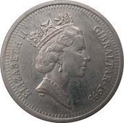 10 Pence - Elizabeth II Europort, United Kingdom, 1992-1997 obverse image