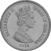 10 Pence - Elizabeth II Barbary Partridge obverse image