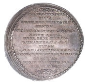 1 Thaler - Sylvius II Frederick Death of Elisabeth Maris, Bohemia, 1686 reverse image