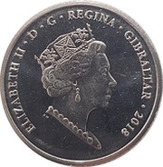 10 Pence - Elizabeth II New Calpe House obverse image