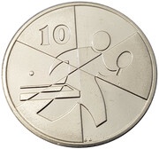 10 Pence - Elizabeth II 2019 Island Games, United Kingdom, 2019 reverse image