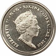 10 Pence - Elizabeth II Barbary Partridge obverse image