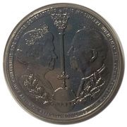 10 Pence - Charles III Passing of the Crown, United Kingdom, 2023 reverse image