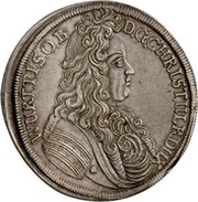 1 Thaler - Christian Ulrich von Bernstadt obverse image