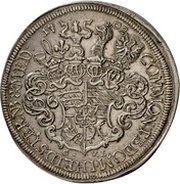 1 Thaler - Christian Ulrich von Bernstadt, Bohemia, 1702 reverse image