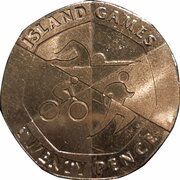 20 Pence - Elizabeth II 2019 Island Games, United Kingdom, 2019 reverse image