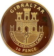 20 Pence Adventure Galley obverse image