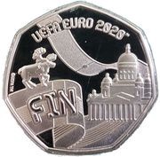 20 Pence - Elizabeth II UEFA Euro 2020 - Finland, United Kingdom, 2020 reverse image