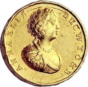 1 Ducat - Christian Ulrich von bernstadt Death, Bohemia, 1680 reverse image