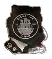 20 Pence Lucky Kitten obverse image
