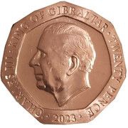 20 Pence - Charles III Coronation obverse image