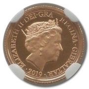 ¼ Sovereign - Elizabeth II Queen Victoria obverse image