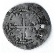 ½ Real - Philip II reverse image