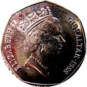 50 Pence - Elizabeth II Christmas obverse image