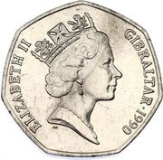 50 Pence - Elizabeth II Christmas obverse image