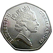50 Pence - Elizabeth II Christmas obverse image