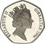 50 Pence - Elizabeth II Christmas obverse image