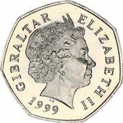 50 Pence - Elizabeth II Christmas obverse image